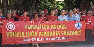 Emeklilerden “sadaka zammı”na protesto