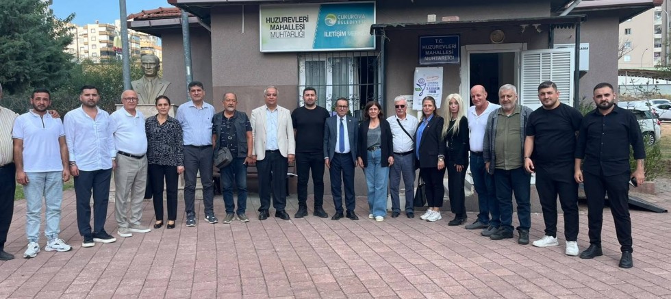 CHP Çukurova Örgütü Sorunları Yerinde Dinliyor