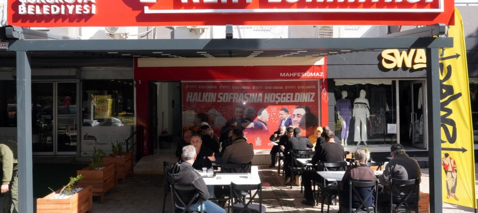 ÇUKUROVA’DA HALKIN SOFRASI KURULDU