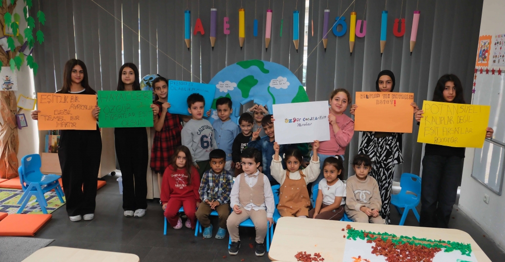 Kız çocukları güvenle, şiddete maruz kalmadan ve hayalleri kısıtlanmadan büyüsün…