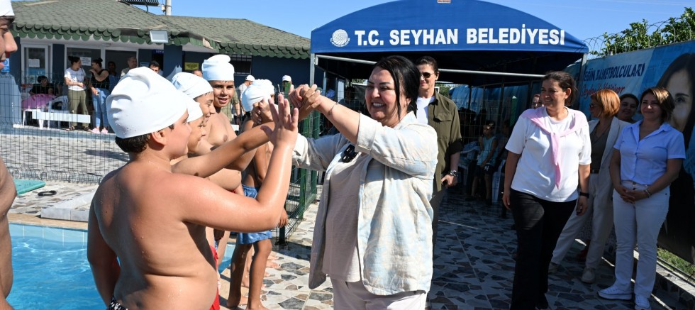 Seyhan Belediyesi Yaz Boyunca Çocukları Havuzlarla Buluşturuyor