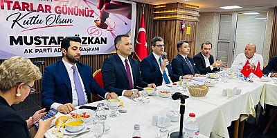 AK Parti Adana İl Başkanı Mustafa Özkan, Muhtarlarla Buluştu