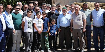 AK Parti Adana İl Başkanı Tamer Dağlı Saimbeyli’de Vatandaşlarla Buluştu