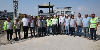 BAŞKAN DEMİRÇALI ASFALT ÇALIŞMALARINI YERİNDE İNCELEDİ