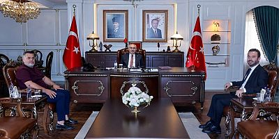 Başkan Kadir Aydar, Adana Valisi Yavuz Selim Köşger’i Ziyaret Etti