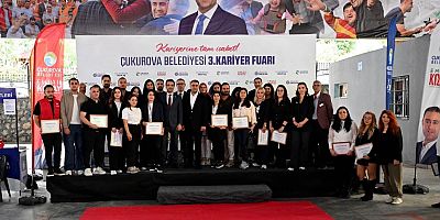 ÇUKUROVA BELEDİYESİ 3. KARİYER FUARI İŞ ARAYANLARLA İŞVERENLERİ BULUŞTURDU