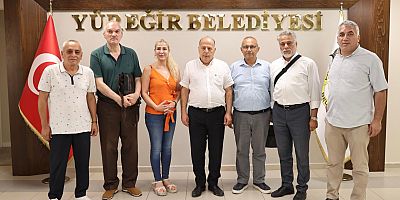 internet gazetecilerinden başkan demirçalı 'ya ziyaret..