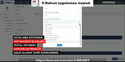 SARIÇAM BELEDİYESİ’NDEN DİJİTAL DÖNÜŞÜM ATAĞI: E-RUHSAT DÖNEMİ BAŞLADI