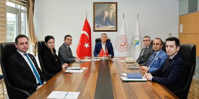 VALİMİZ SAYIN MUSTAFA YAVUZ ÇUKUROVA KALKINMA AJANSI’NDA YATIRIMLARLA İLGİLİ BİLGİ ALDI